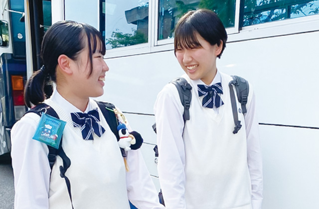 登校 写真
